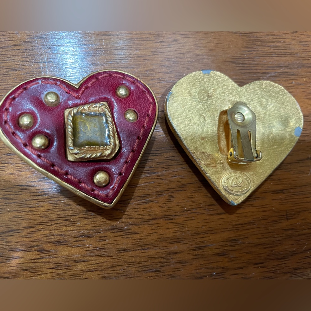 Vintage earrings from Christian Lacroix. Barley worn!